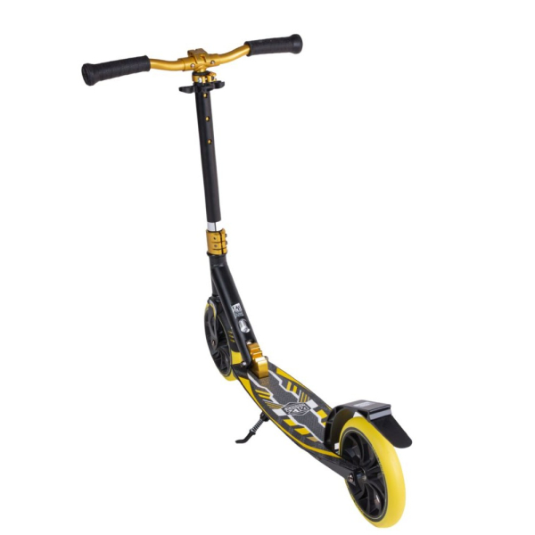 Купить Самокат TechTeam Jogger 210 (2022) черный-желтый